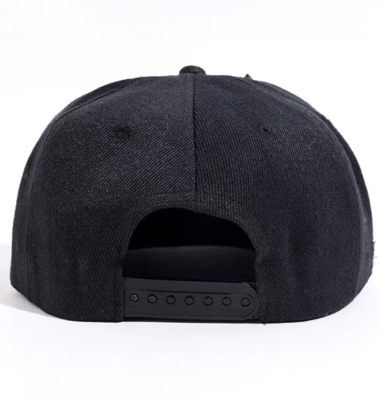 Black Hip Hop Cap for Men and Women, Family Style