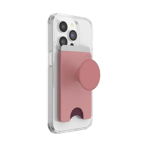 PopSockets phone wallet-Clay/Card Holder and Grip